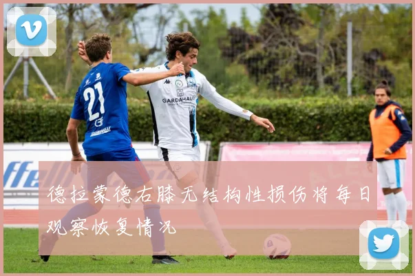 德拉蒙德右膝无结构性损伤将每日观察恢复情况