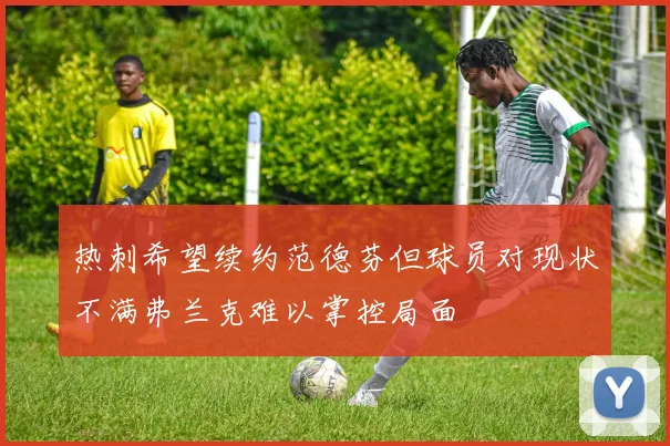 热刺希望续约范德芬但球员对现状不满弗兰克难以掌控局面